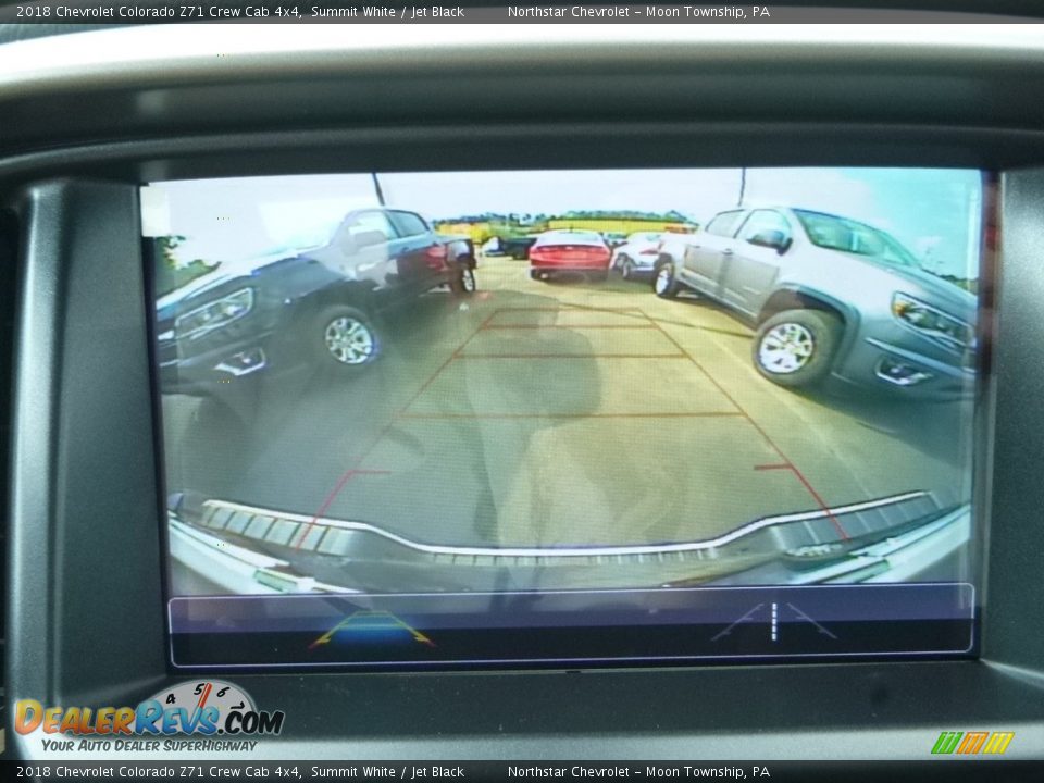 2018 Chevrolet Colorado Z71 Crew Cab 4x4 Summit White / Jet Black Photo #20