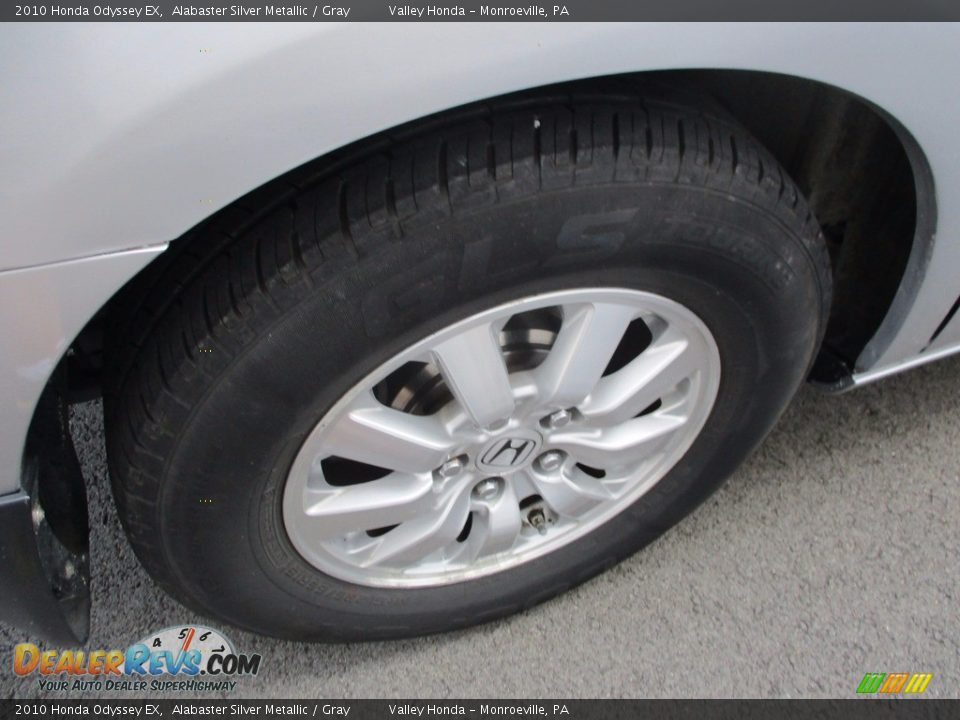 2010 Honda Odyssey EX Alabaster Silver Metallic / Gray Photo #6