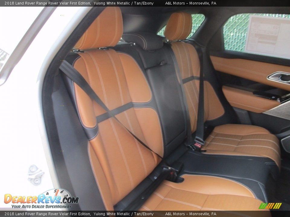 Rear Seat of 2018 Land Rover Range Rover Velar First Edition Photo #12