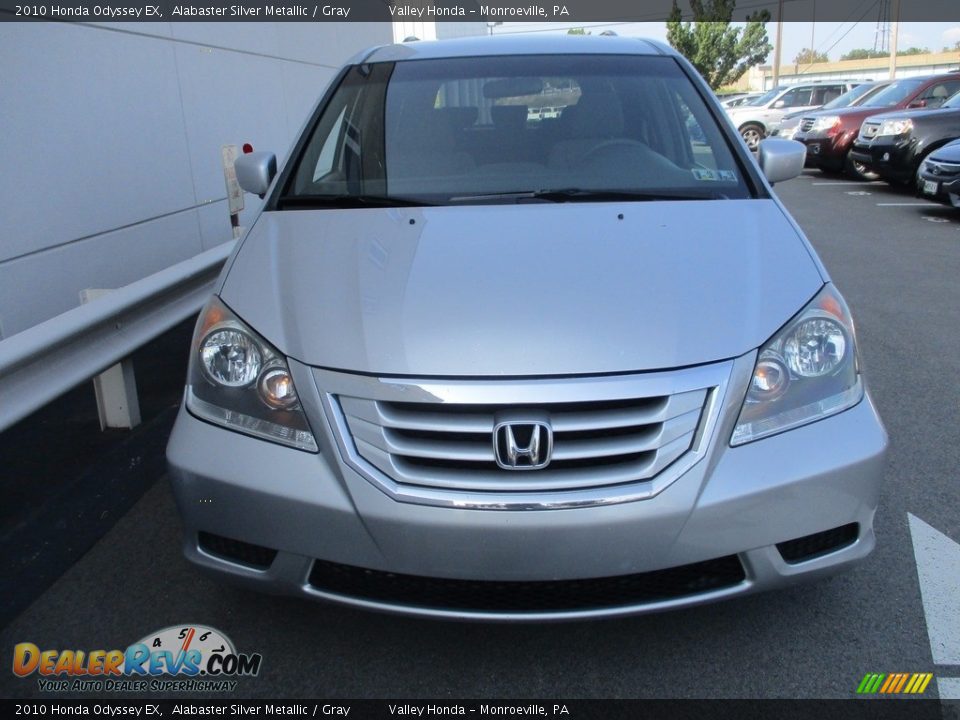 2010 Honda Odyssey EX Alabaster Silver Metallic / Gray Photo #8