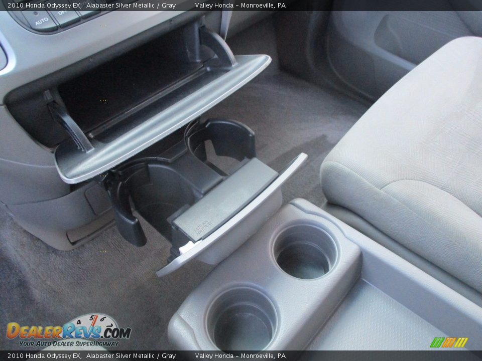 2010 Honda Odyssey EX Alabaster Silver Metallic / Gray Photo #16