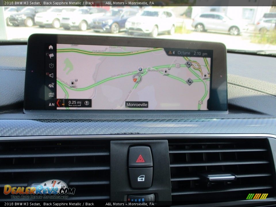 2018 BMW M3 Sedan Black Sapphire Metallic / Black Photo #15