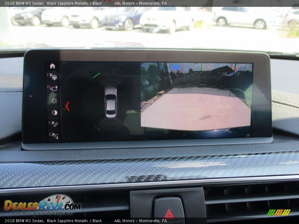 2018 BMW M3 Sedan Black Sapphire Metallic / Black Photo #17