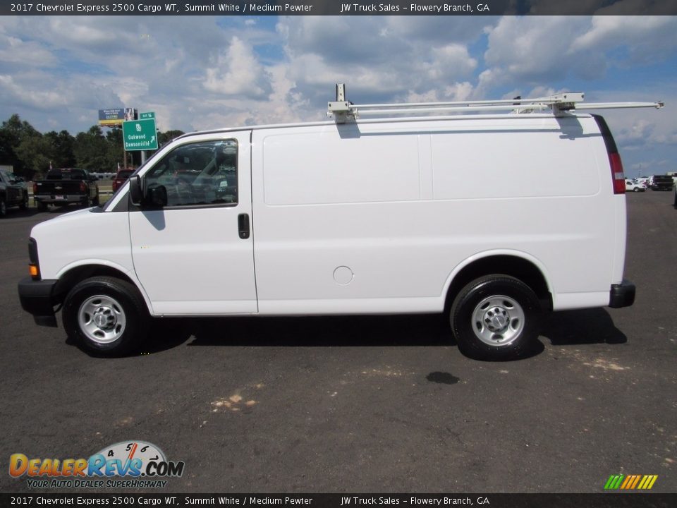 2017 Chevrolet Express 2500 Cargo WT Summit White / Medium Pewter Photo #2