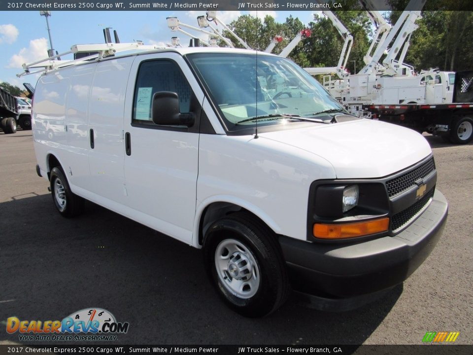 2017 Chevrolet Express 2500 Cargo WT Summit White / Medium Pewter Photo #4