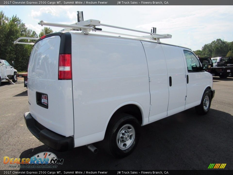 2017 Chevrolet Express 2500 Cargo WT Summit White / Medium Pewter Photo #6