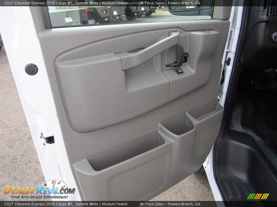 2017 Chevrolet Express 2500 Cargo WT Summit White / Medium Pewter Photo #9