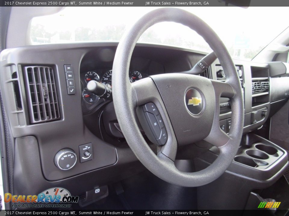 2017 Chevrolet Express 2500 Cargo WT Summit White / Medium Pewter Photo #11