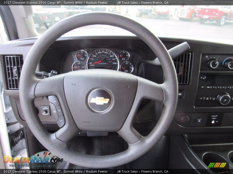 2017 Chevrolet Express 2500 Cargo WT Summit White / Medium Pewter Photo #12