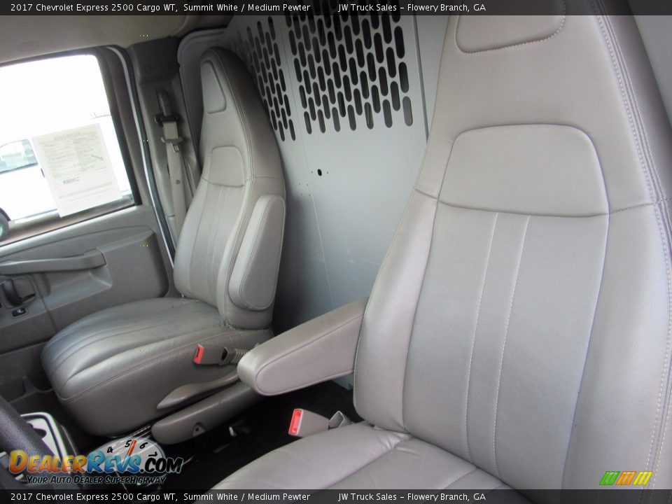2017 Chevrolet Express 2500 Cargo WT Summit White / Medium Pewter Photo #20