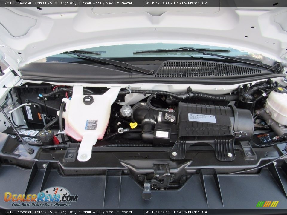 2017 Chevrolet Express 2500 Cargo WT Summit White / Medium Pewter Photo #21