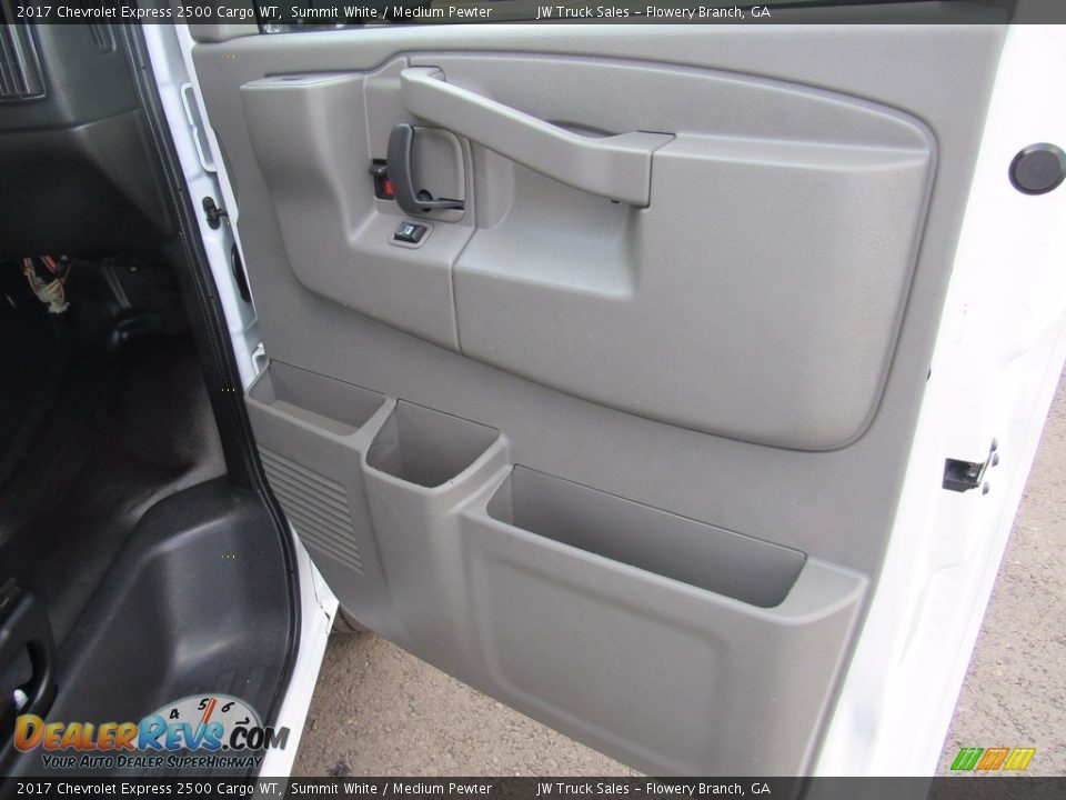 2017 Chevrolet Express 2500 Cargo WT Summit White / Medium Pewter Photo #22