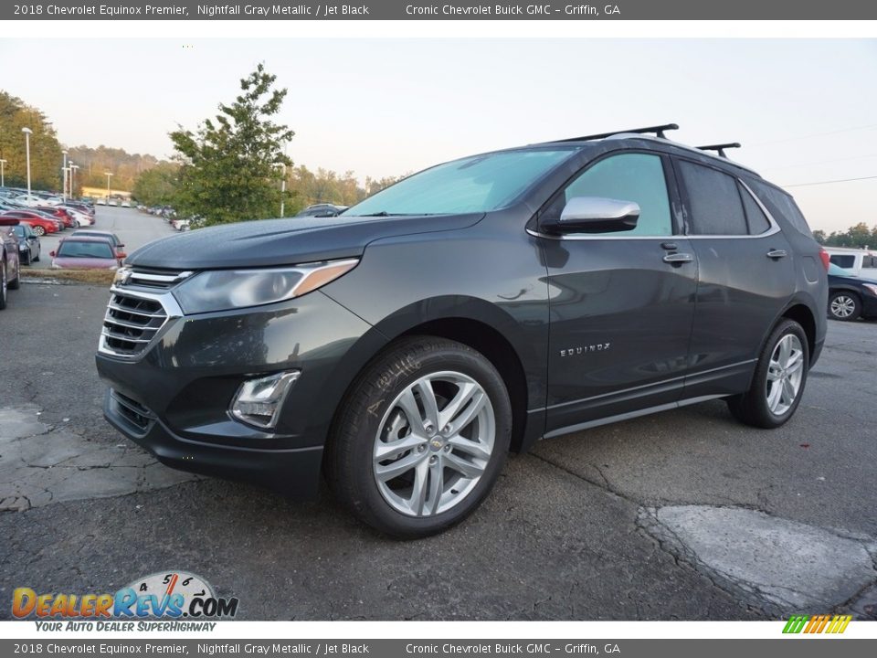 2018 Chevrolet Equinox Premier Nightfall Gray Metallic / Jet Black Photo #3