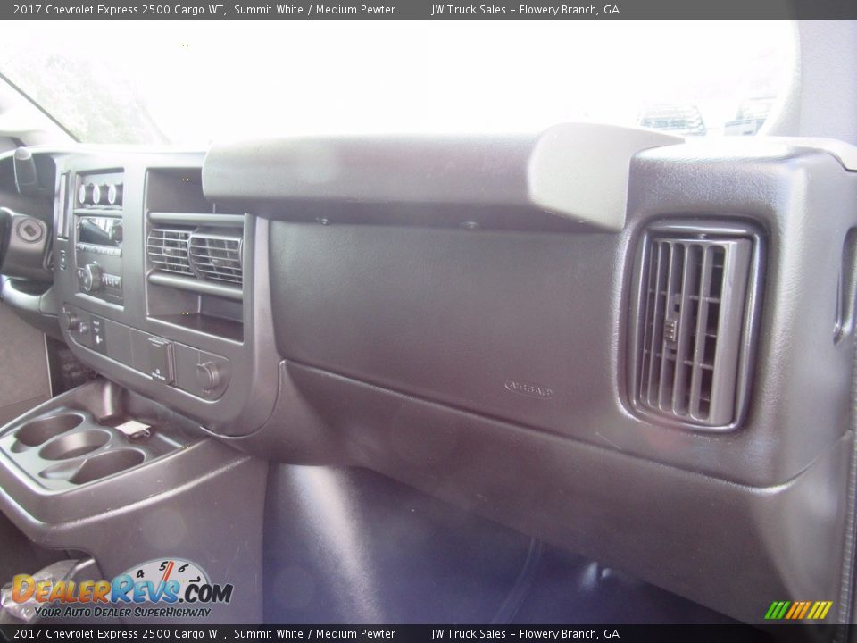 2017 Chevrolet Express 2500 Cargo WT Summit White / Medium Pewter Photo #24
