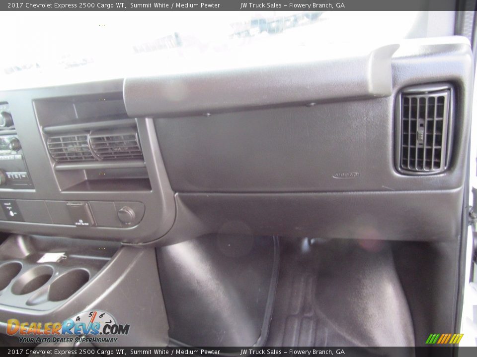 2017 Chevrolet Express 2500 Cargo WT Summit White / Medium Pewter Photo #25