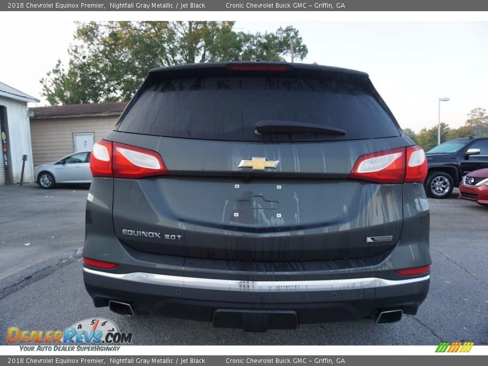 2018 Chevrolet Equinox Premier Nightfall Gray Metallic / Jet Black Photo #6