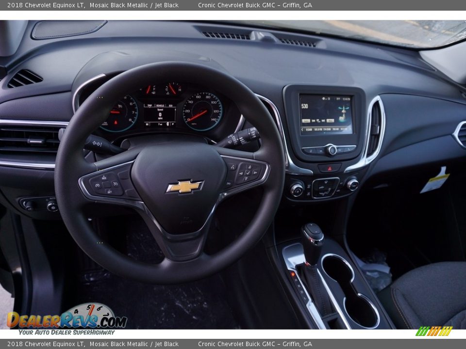 2018 Chevrolet Equinox LT Mosaic Black Metallic / Jet Black Photo #10