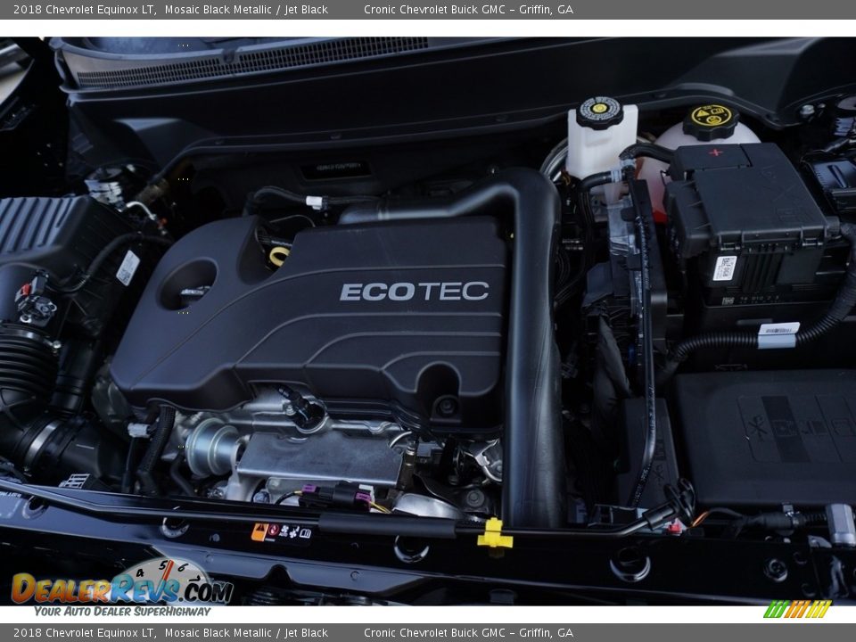 2018 Chevrolet Equinox LT Mosaic Black Metallic / Jet Black Photo #11