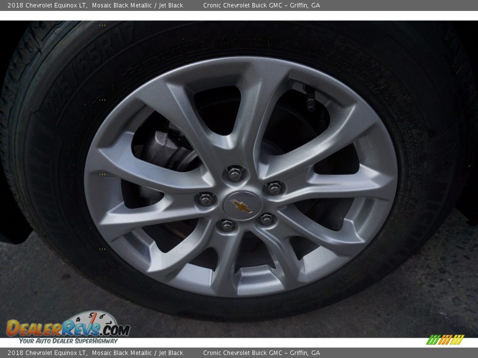 2018 Chevrolet Equinox LT Mosaic Black Metallic / Jet Black Photo #12
