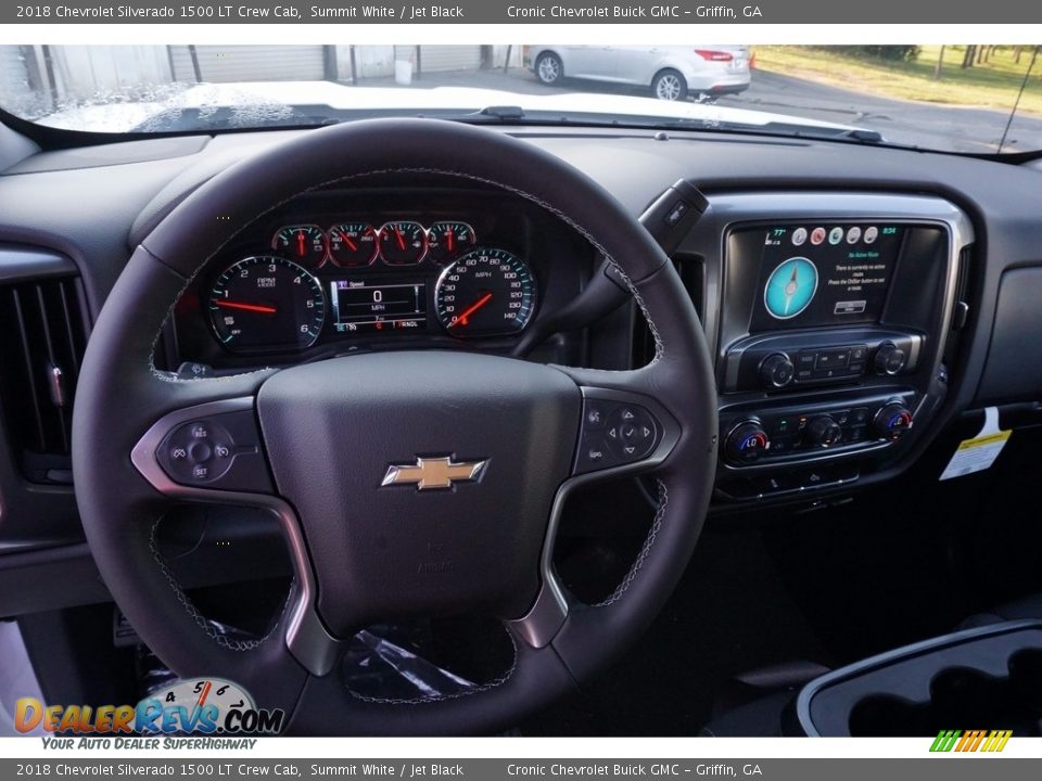 2018 Chevrolet Silverado 1500 LT Crew Cab Summit White / Jet Black Photo #10