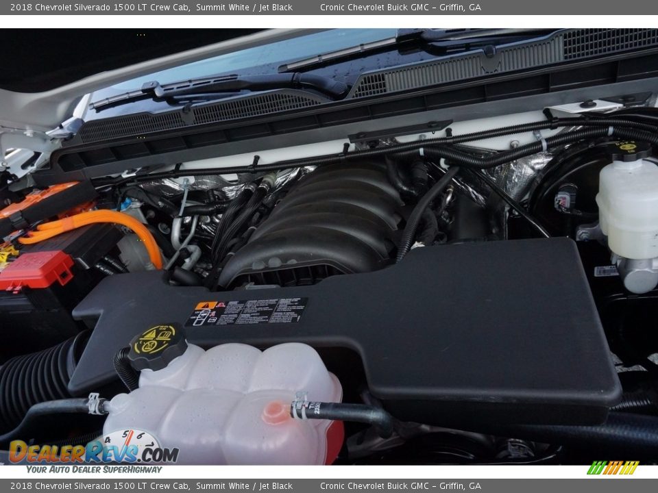2018 Chevrolet Silverado 1500 LT Crew Cab Summit White / Jet Black Photo #12