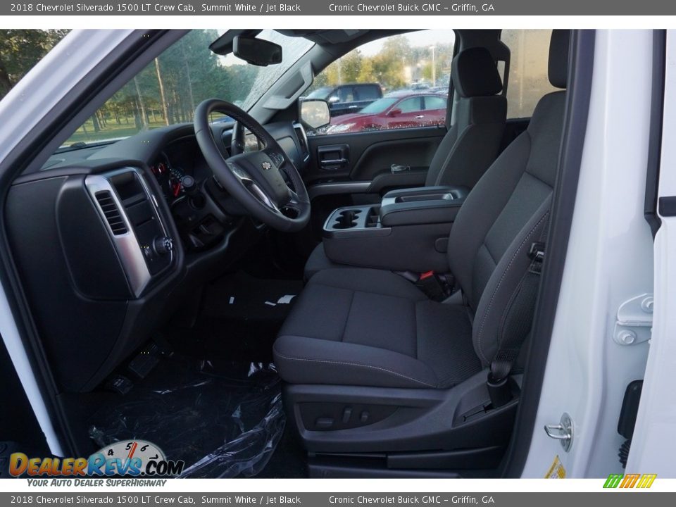 2018 Chevrolet Silverado 1500 LT Crew Cab Summit White / Jet Black Photo #9