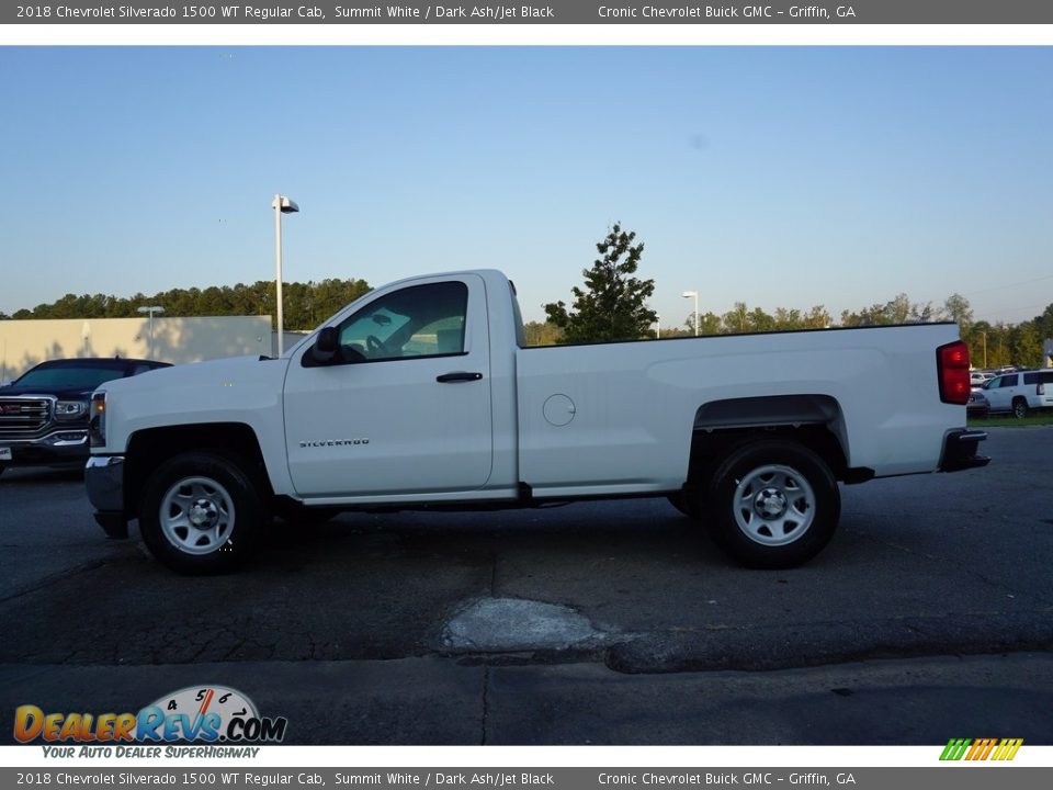 2018 Chevrolet Silverado 1500 WT Regular Cab Summit White / Dark Ash/Jet Black Photo #4