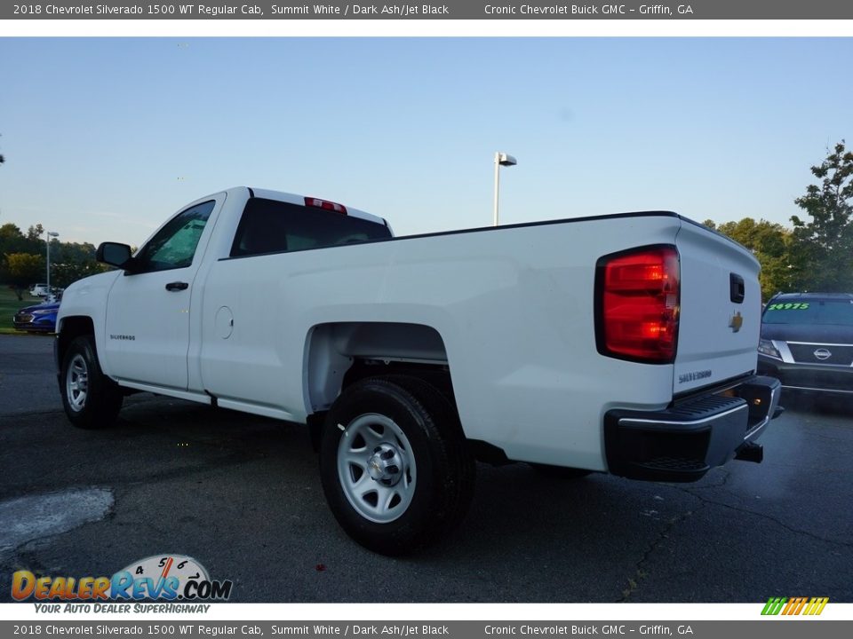 2018 Chevrolet Silverado 1500 WT Regular Cab Summit White / Dark Ash/Jet Black Photo #5
