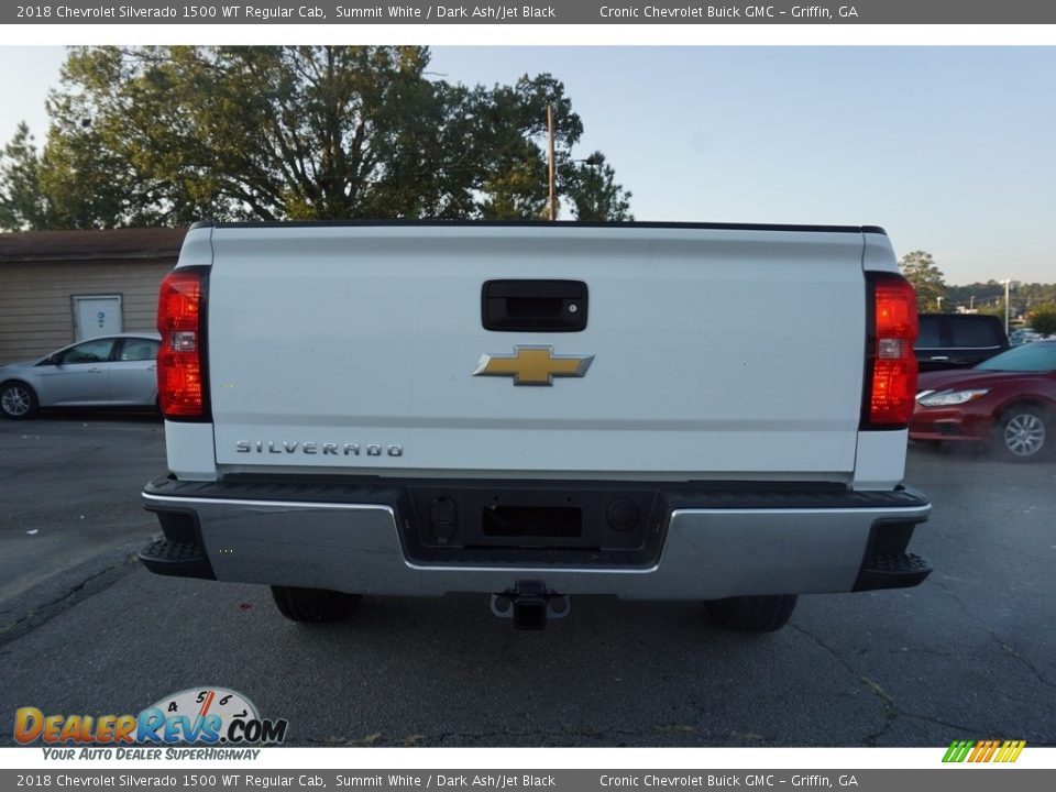 2018 Chevrolet Silverado 1500 WT Regular Cab Summit White / Dark Ash/Jet Black Photo #6