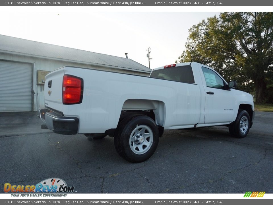 2018 Chevrolet Silverado 1500 WT Regular Cab Summit White / Dark Ash/Jet Black Photo #7