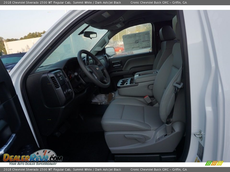 2018 Chevrolet Silverado 1500 WT Regular Cab Summit White / Dark Ash/Jet Black Photo #9