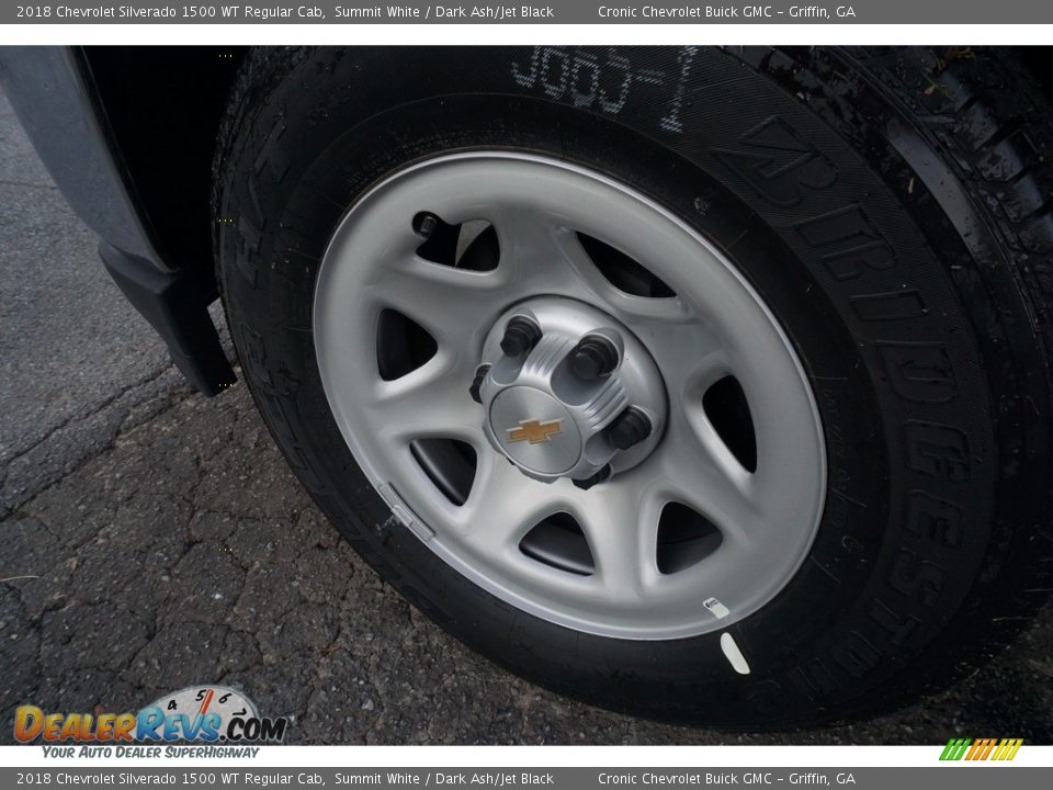 2018 Chevrolet Silverado 1500 WT Regular Cab Summit White / Dark Ash/Jet Black Photo #11