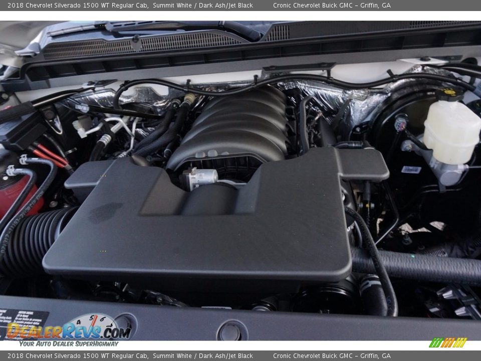 2018 Chevrolet Silverado 1500 WT Regular Cab Summit White / Dark Ash/Jet Black Photo #12