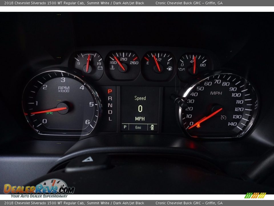 2018 Chevrolet Silverado 1500 WT Regular Cab Summit White / Dark Ash/Jet Black Photo #13