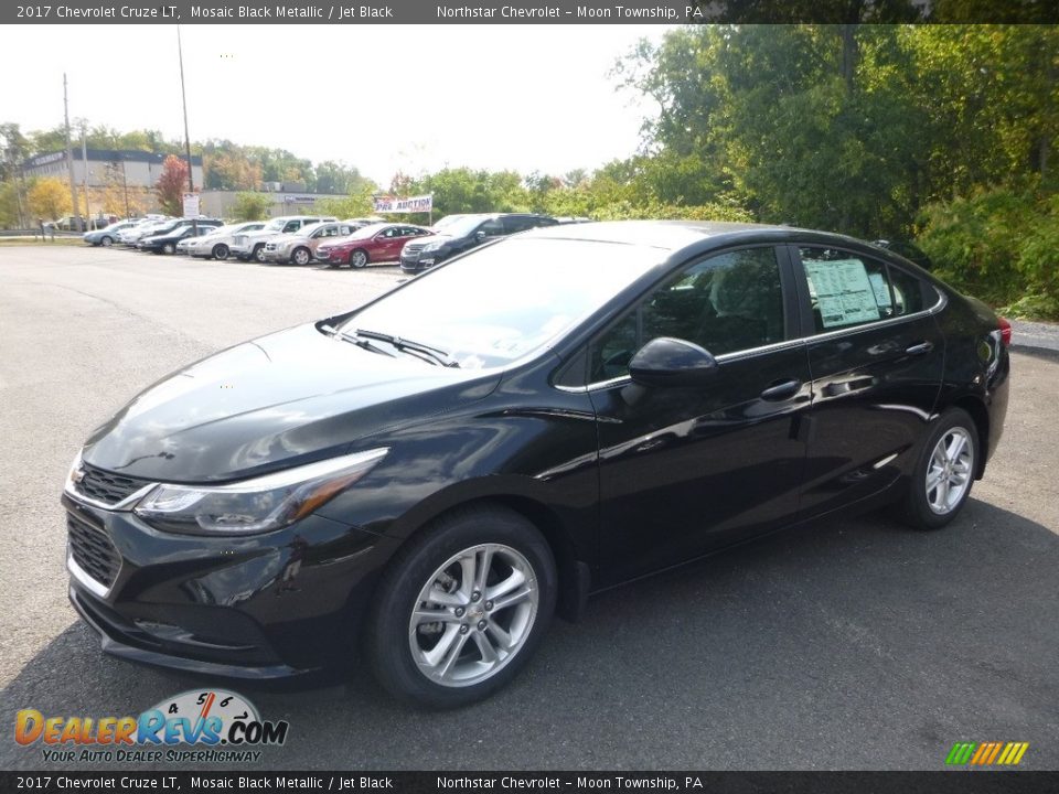 2017 Chevrolet Cruze LT Mosaic Black Metallic / Jet Black Photo #1
