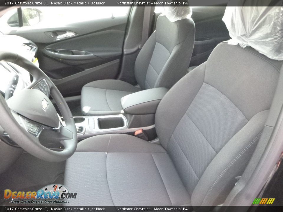 2017 Chevrolet Cruze LT Mosaic Black Metallic / Jet Black Photo #16