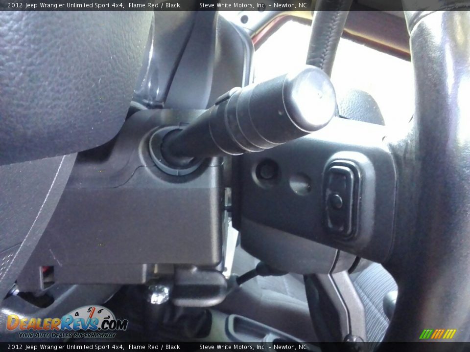 2012 Jeep Wrangler Unlimited Sport 4x4 Flame Red / Black Photo #15