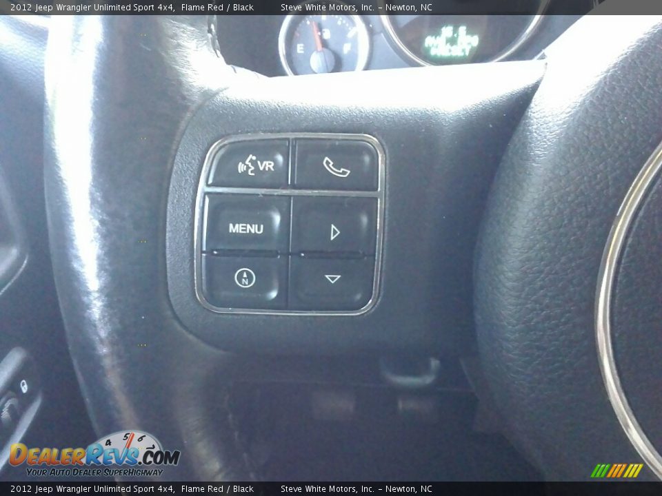 2012 Jeep Wrangler Unlimited Sport 4x4 Flame Red / Black Photo #17