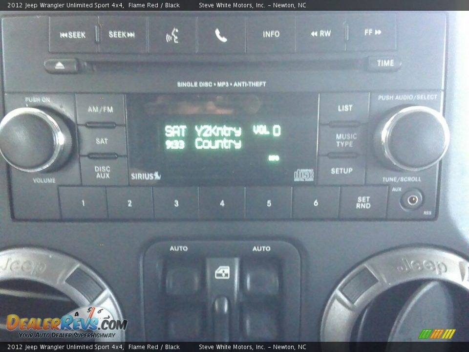 2012 Jeep Wrangler Unlimited Sport 4x4 Flame Red / Black Photo #21