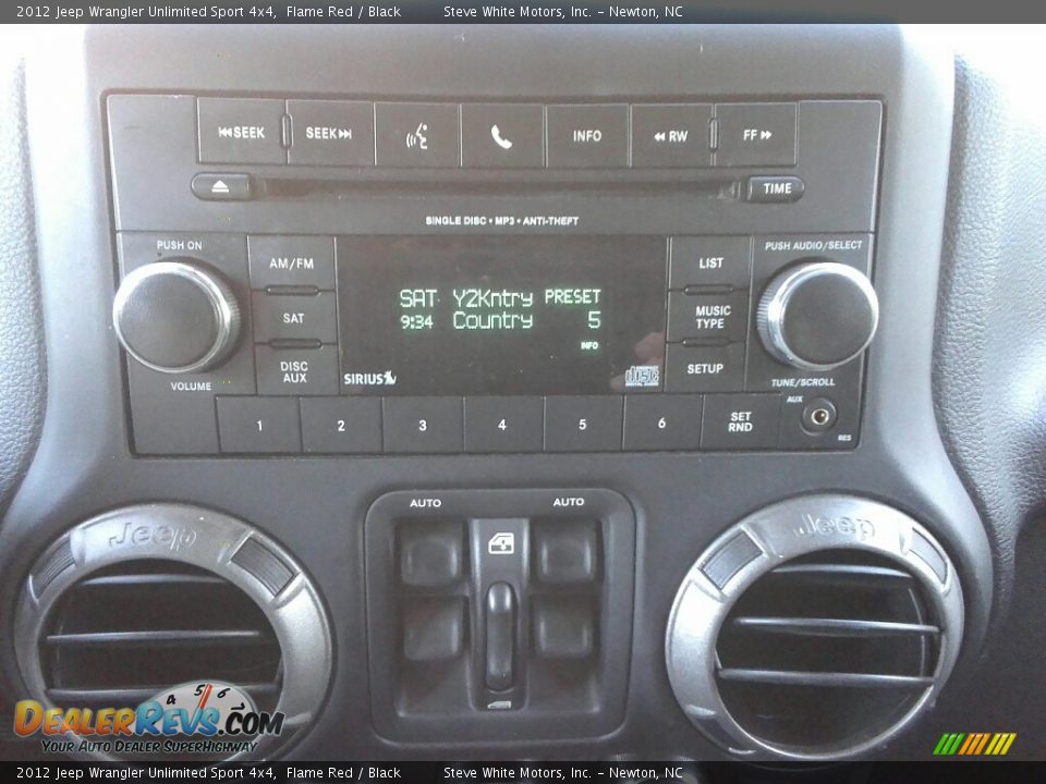2012 Jeep Wrangler Unlimited Sport 4x4 Flame Red / Black Photo #22