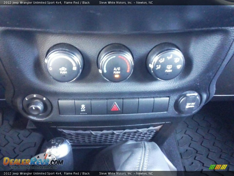 2012 Jeep Wrangler Unlimited Sport 4x4 Flame Red / Black Photo #23