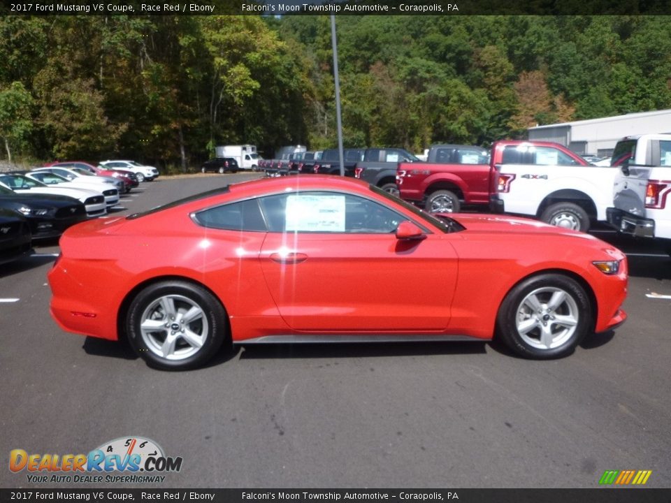 2017 Ford Mustang V6 Coupe Race Red / Ebony Photo #1