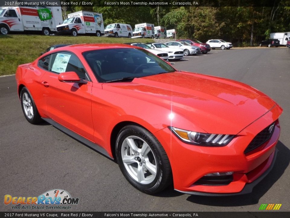 2017 Ford Mustang V6 Coupe Race Red / Ebony Photo #3