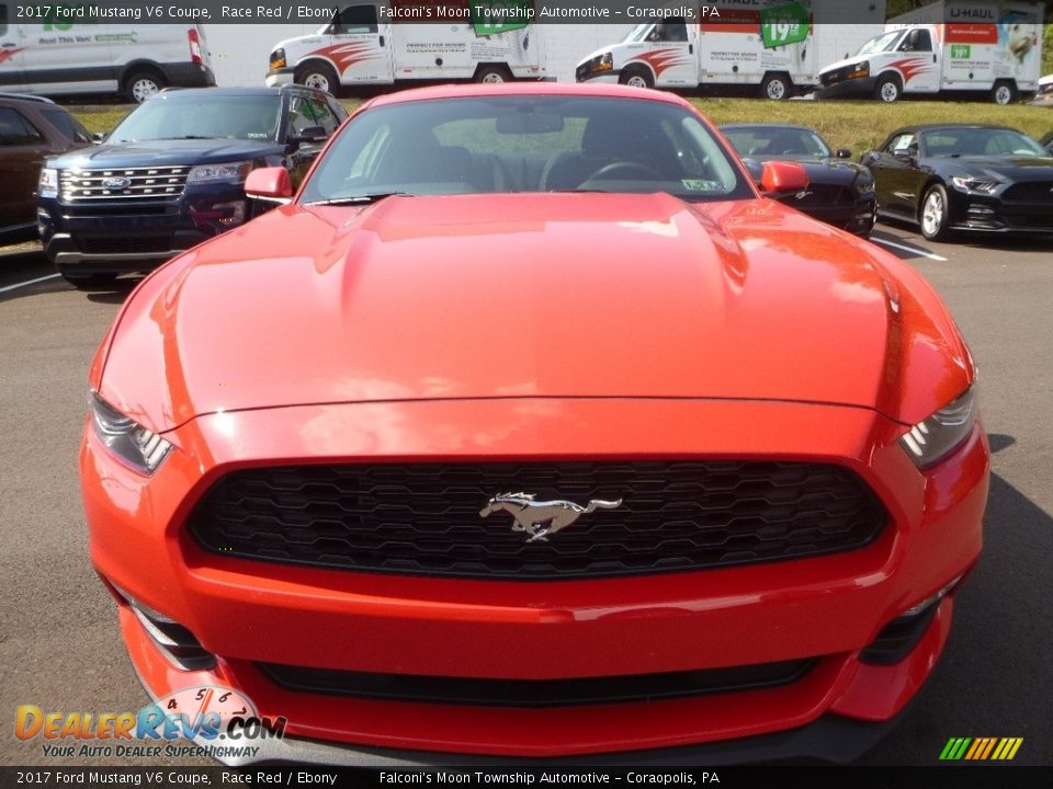 2017 Ford Mustang V6 Coupe Race Red / Ebony Photo #4
