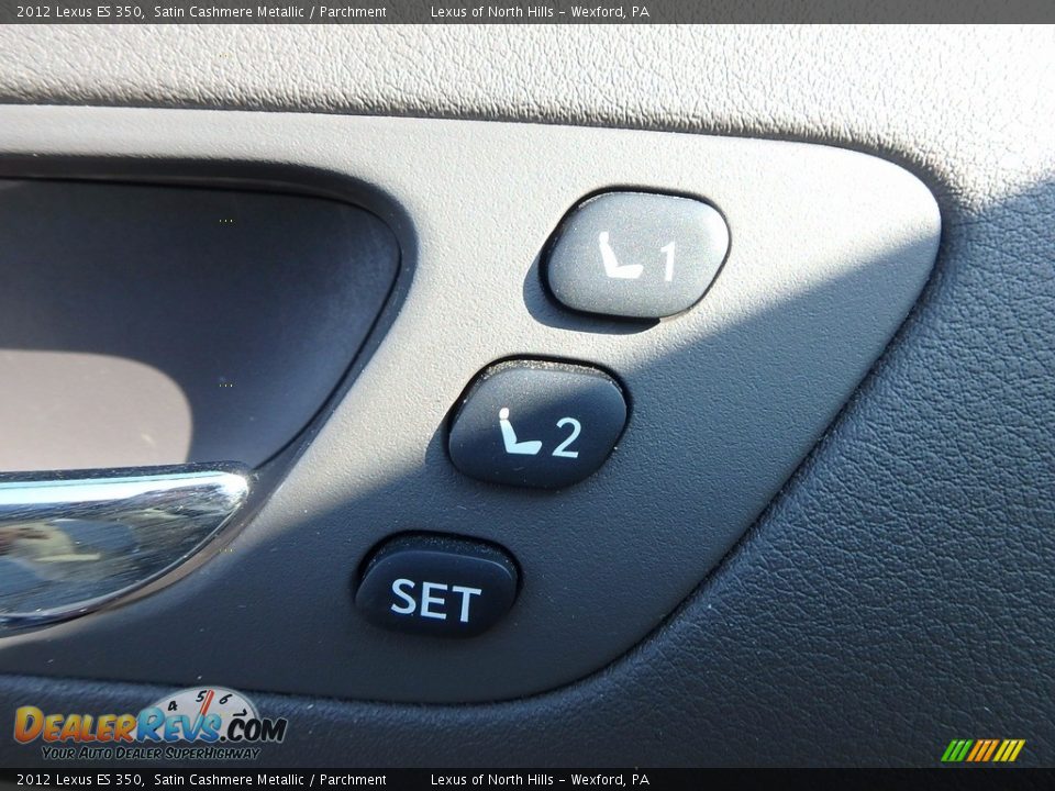 2012 Lexus ES 350 Satin Cashmere Metallic / Parchment Photo #11