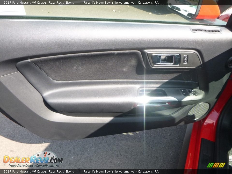 2017 Ford Mustang V6 Coupe Race Red / Ebony Photo #11