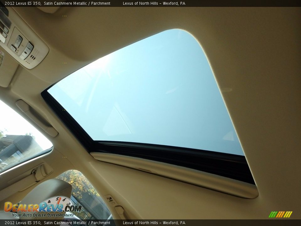 2012 Lexus ES 350 Satin Cashmere Metallic / Parchment Photo #14