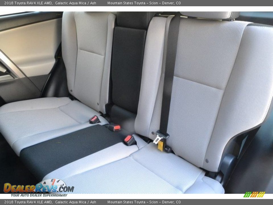 Rear Seat of 2018 Toyota RAV4 XLE AWD Photo #7