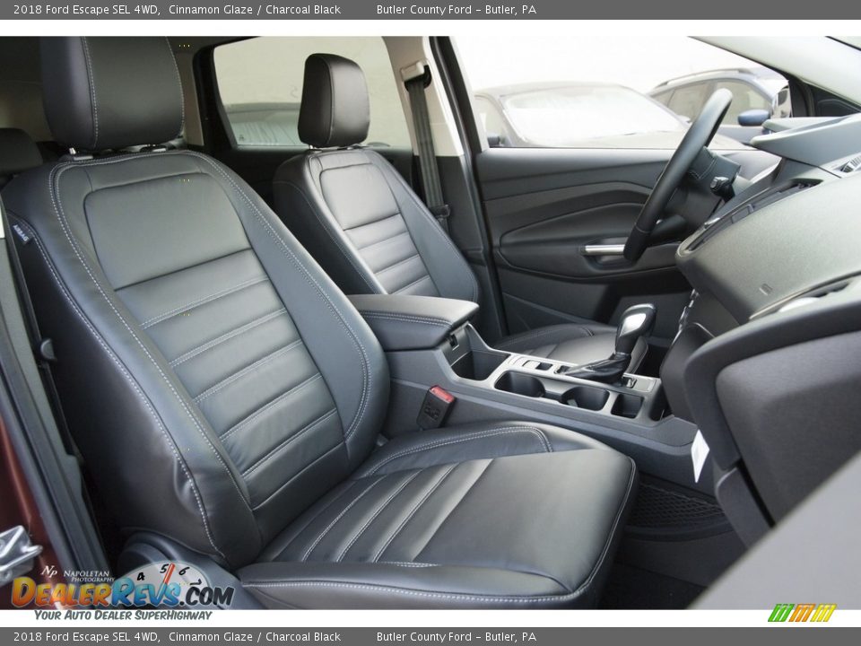 2018 Ford Escape SEL 4WD Cinnamon Glaze / Charcoal Black Photo #8