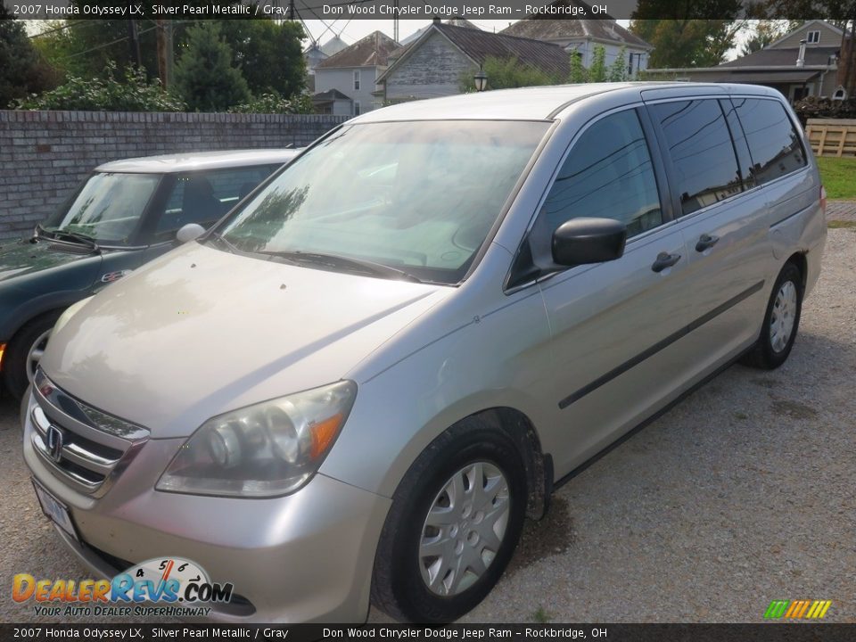 2007 Honda Odyssey LX Silver Pearl Metallic / Gray Photo #3